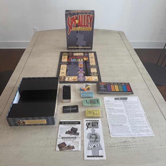 Vintage 1999 Spy Alley The Game of Suspense and Intrigue - Picture 2 of 13